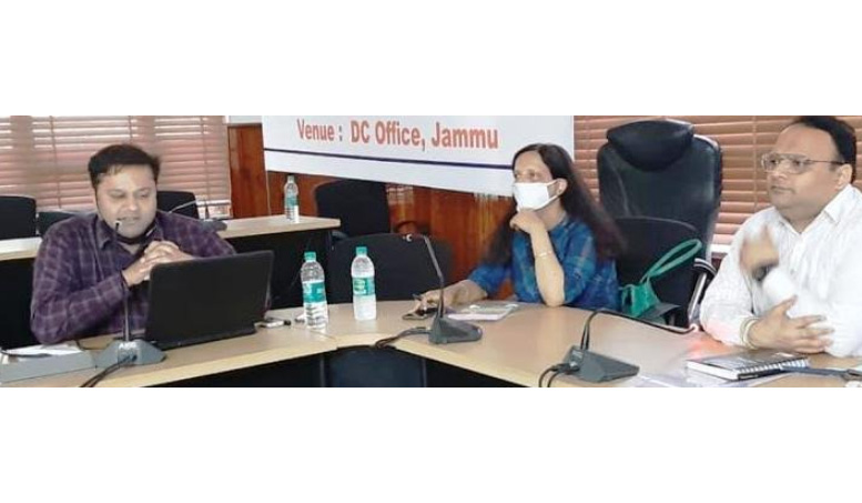 ADC Jammu chairs meeting of District Level Advisory Committee on Food Safety